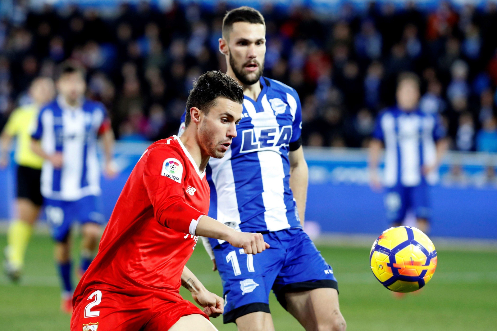 Las imágenes del Alavés-Sevilla