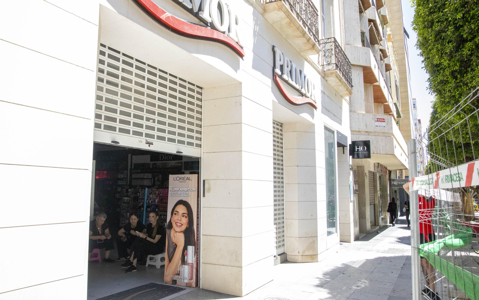 Las imágenes del apagón en Almería