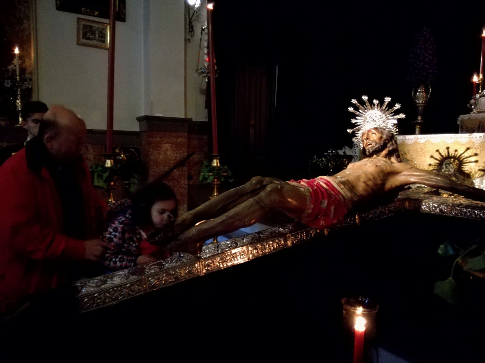 Imagen del Cristo de San Agustín.