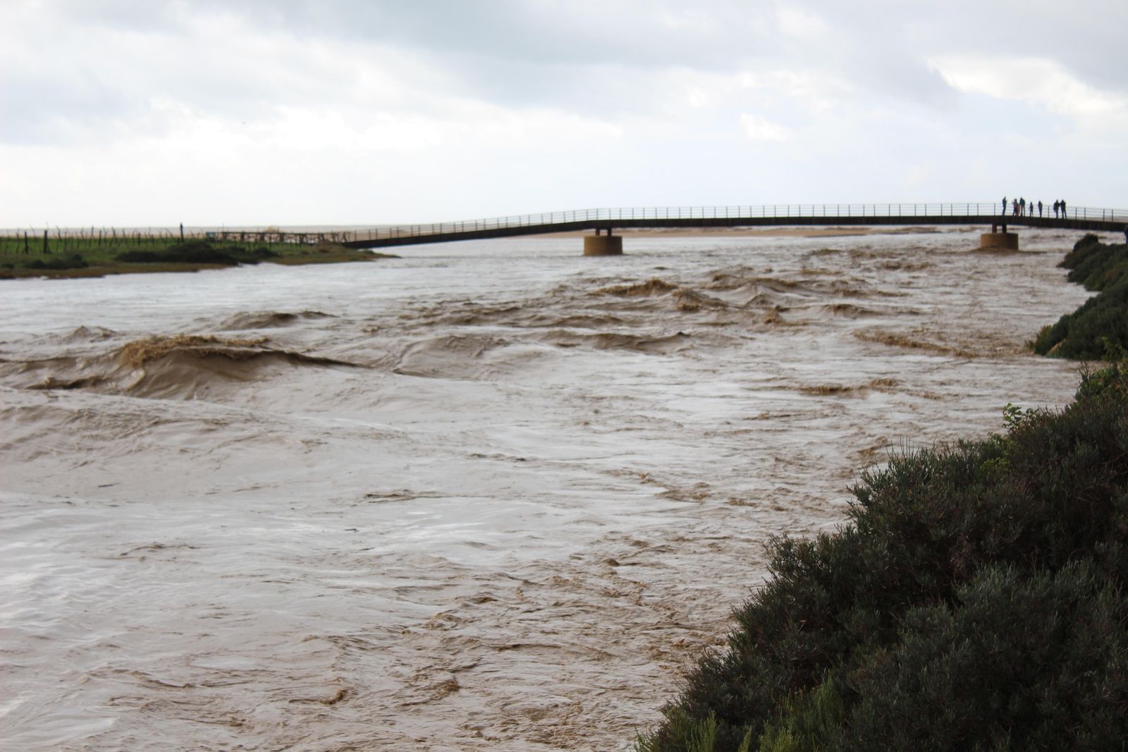Imágenes del temporal en la provincia de Cádiz