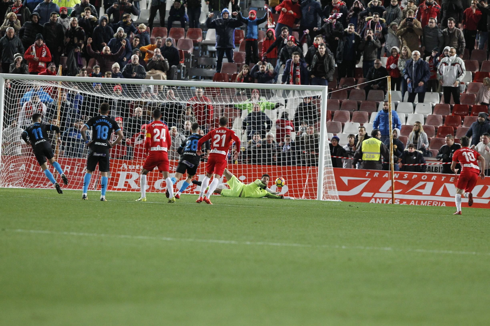 El UD Almería-Lugo, en imágenes