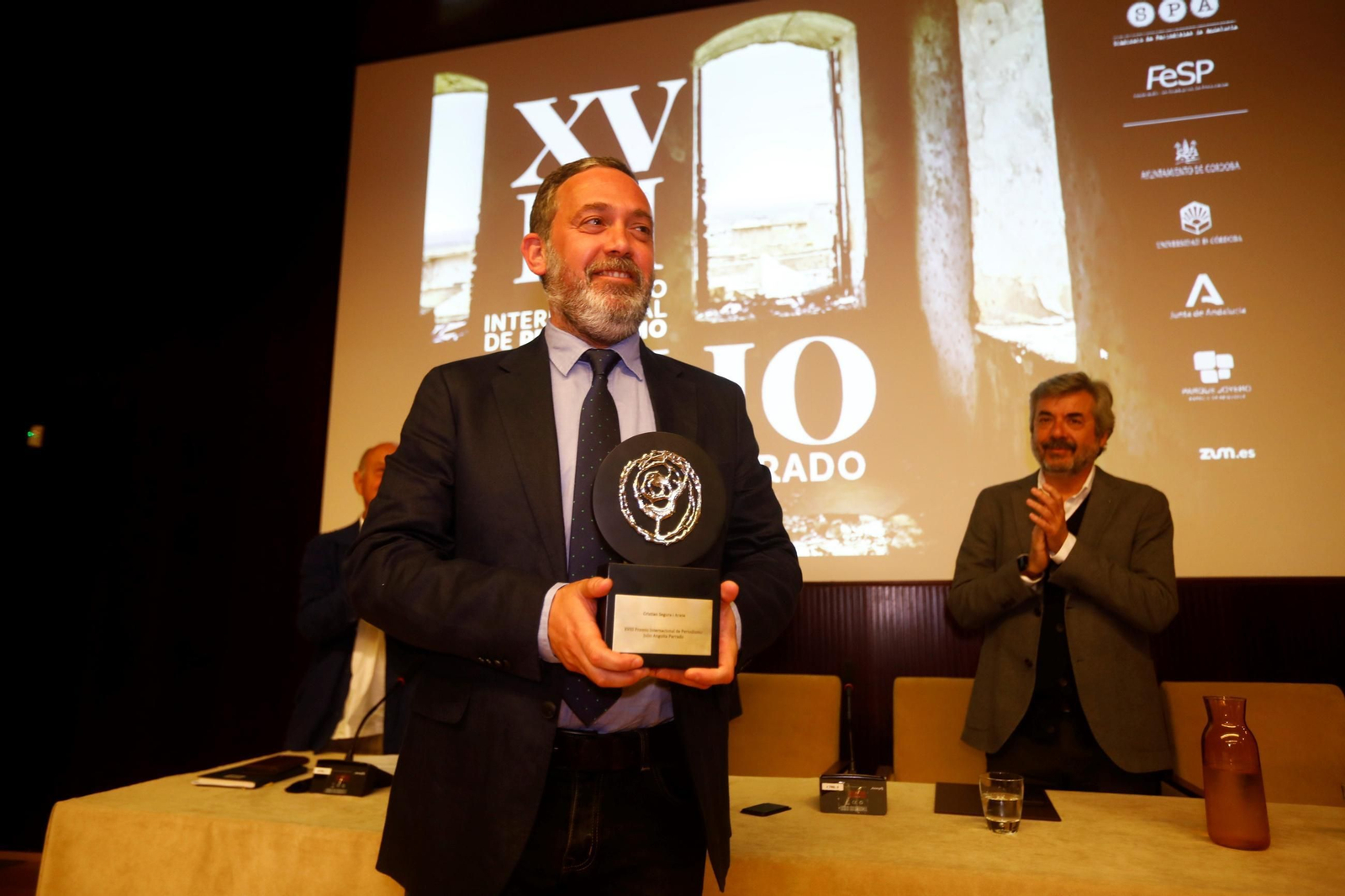 La entrega del XVIII Premio Internacional de Periodismo Julio Anguita Parrado, en imágenes