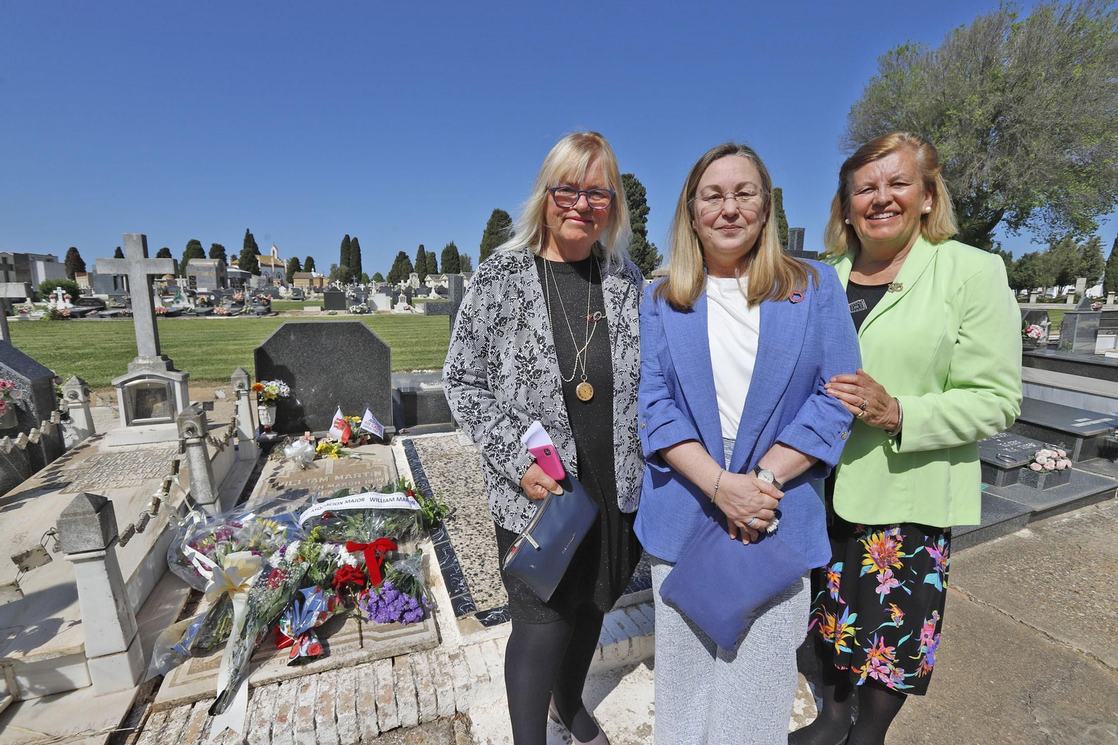 El emotivo homenaje a William Martin en imágenes