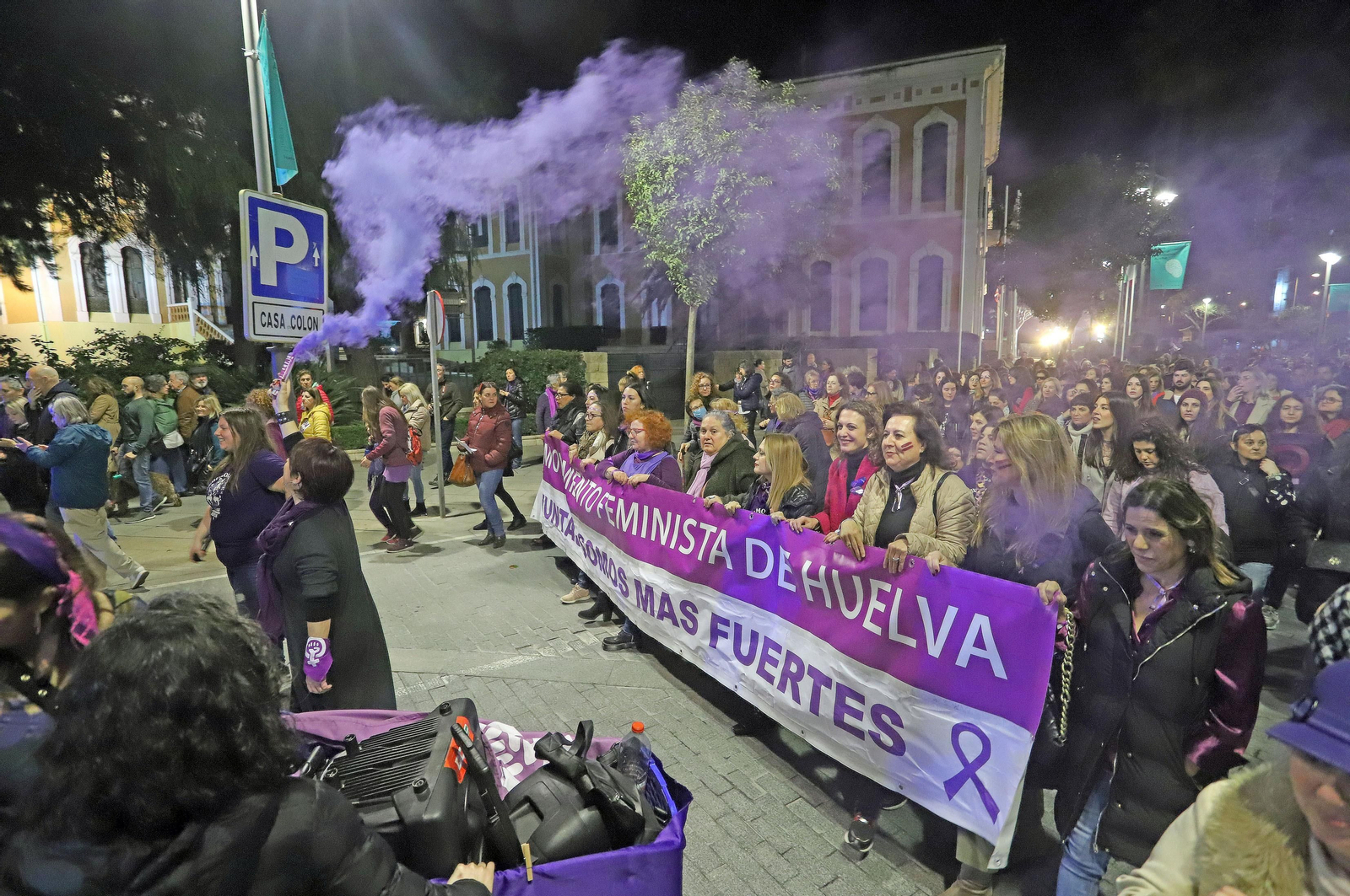 Imágenes de la manifestación del 8 de marzo, Día Internacional de la Mujer