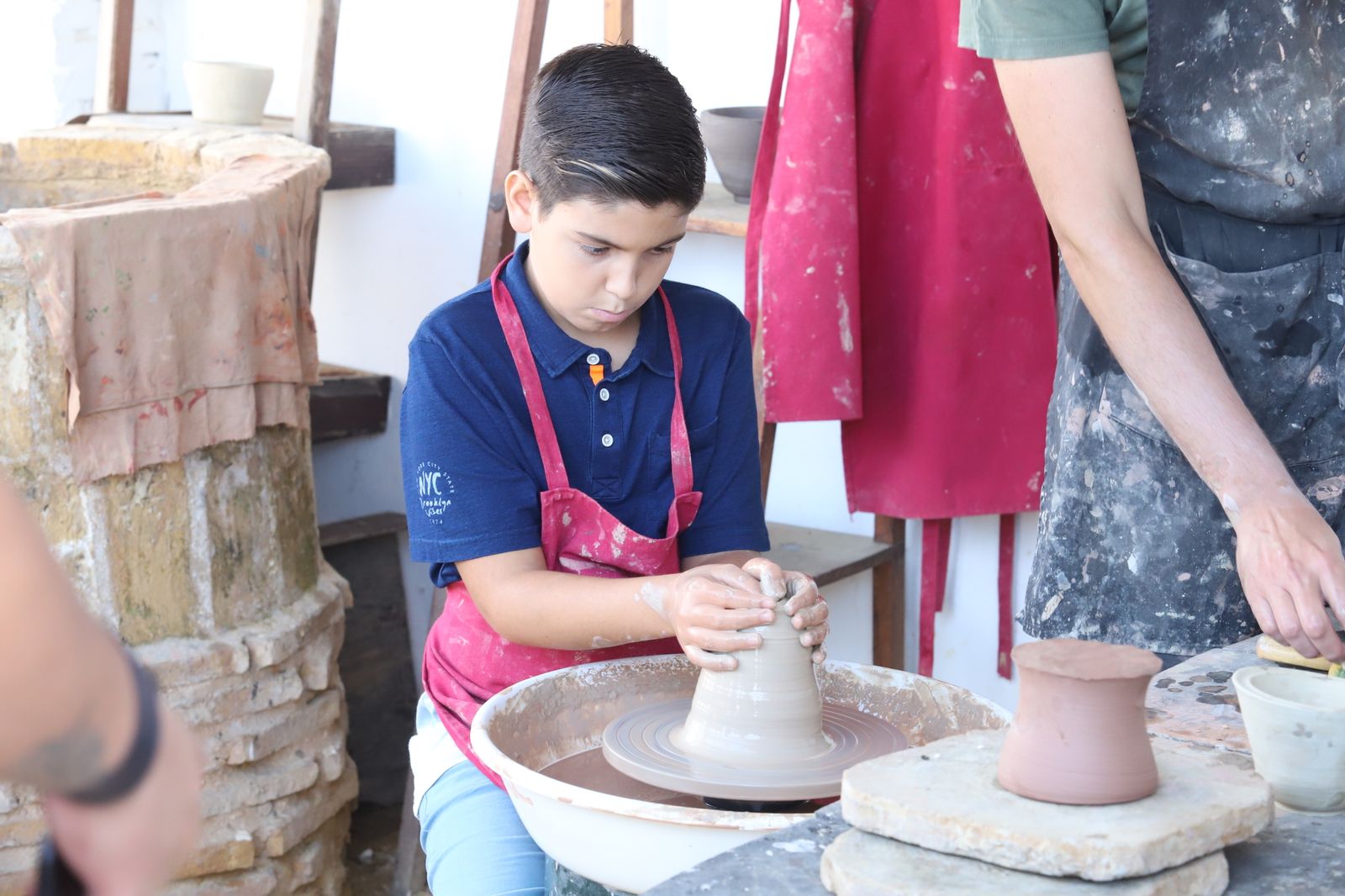 Imágenes de la jornada de puertas abiertas en el Muelle de las Carabelas