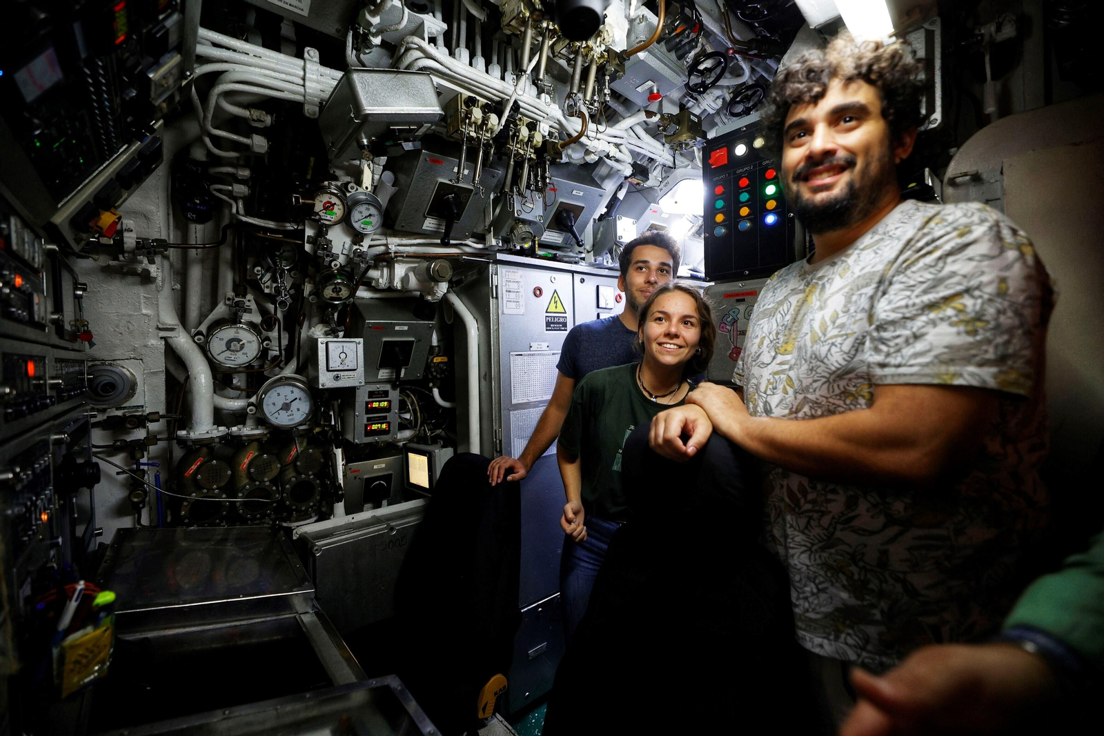 Dentro del submarino 'Galerna' en Cádiz