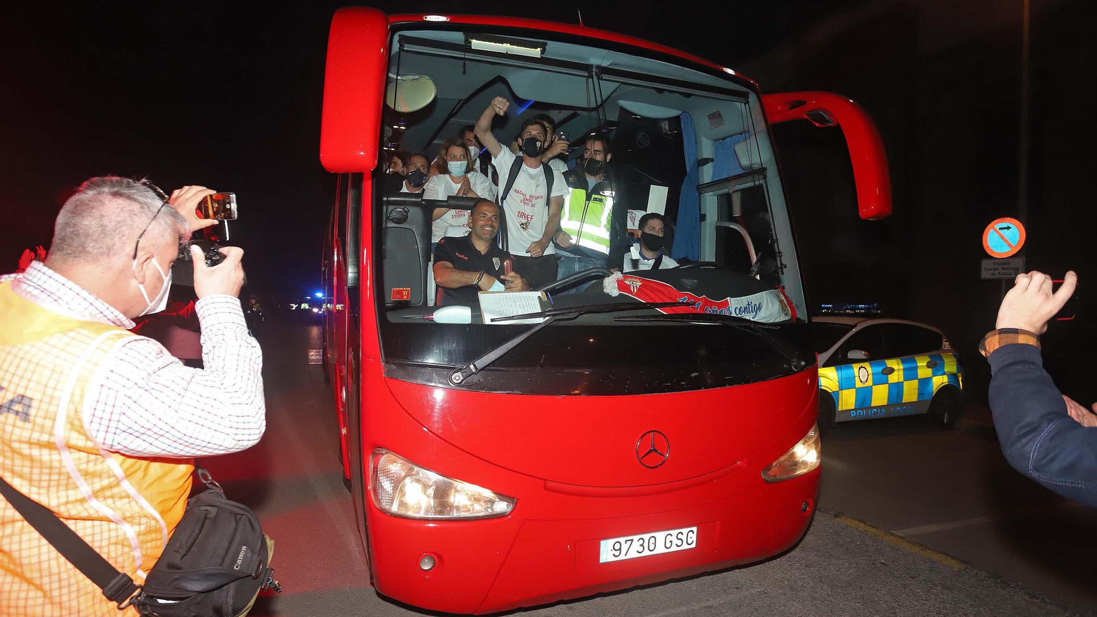 Fotos de la celebración del Algeciras CF