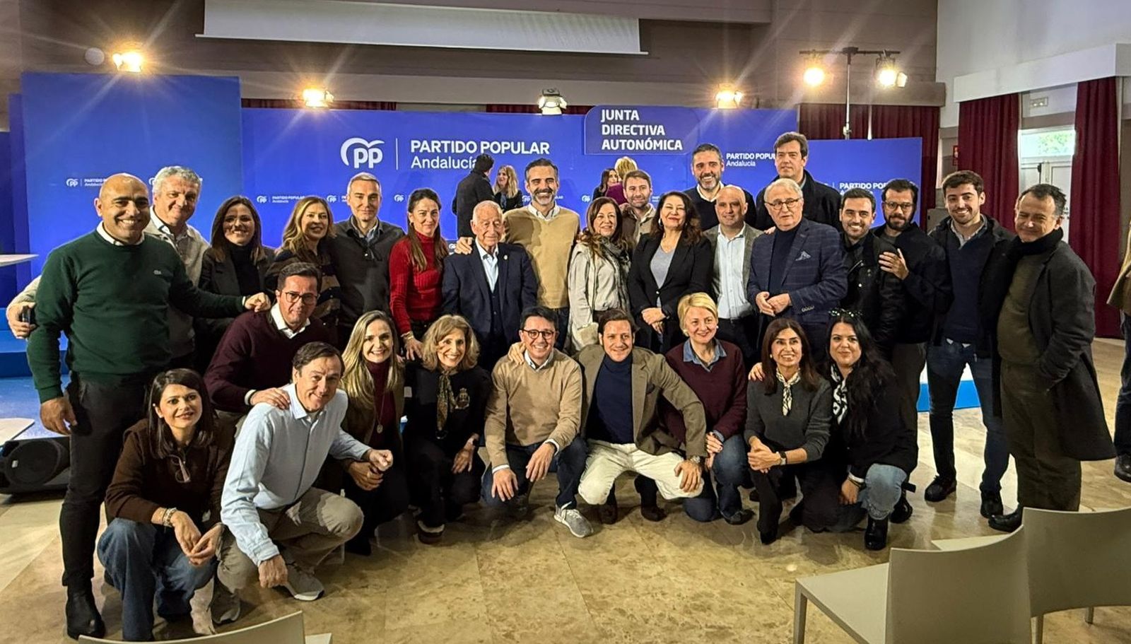 Ramón Fernández-Pacheco encabeza la delegación almeriense que se integra en la cúpula del PP andaluz, consolidando el peso político de la provincia en las principales secretarías y áreas de gestión del partido.