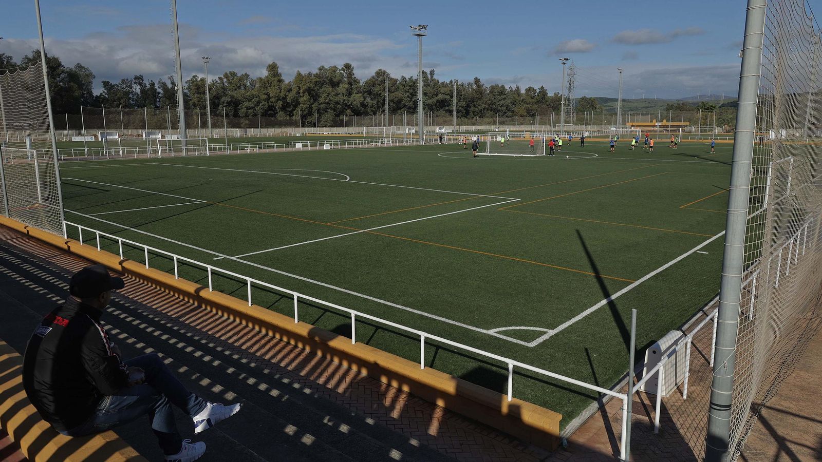 Fotos del entrenamiento del Algeciras CF previo a la visita del Yeclano al Nuevo Mirador