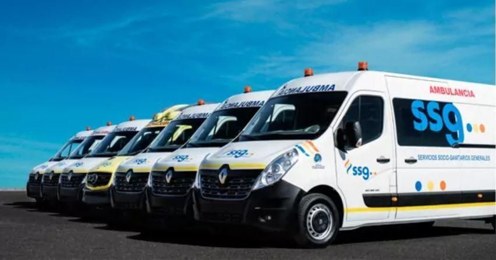 Vehículos de Ambulancias SSG.