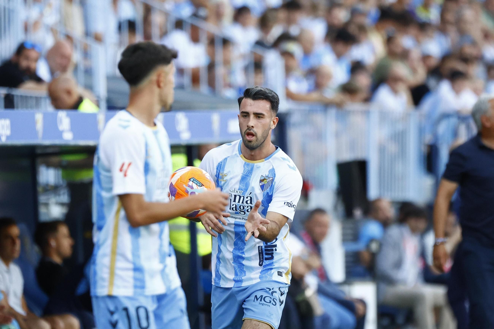 El Málaga CF-Burgos, en fotos