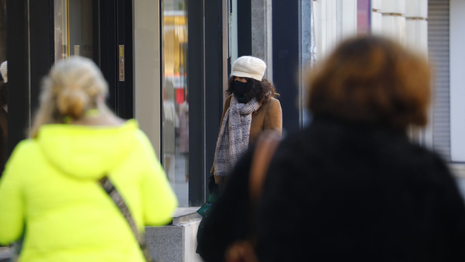 Las fotos de una gélida mañana en Córdoba con aviso amarillo por frío