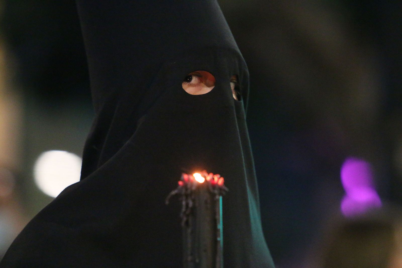 La procesion de Caridad de Almería, en imágenes