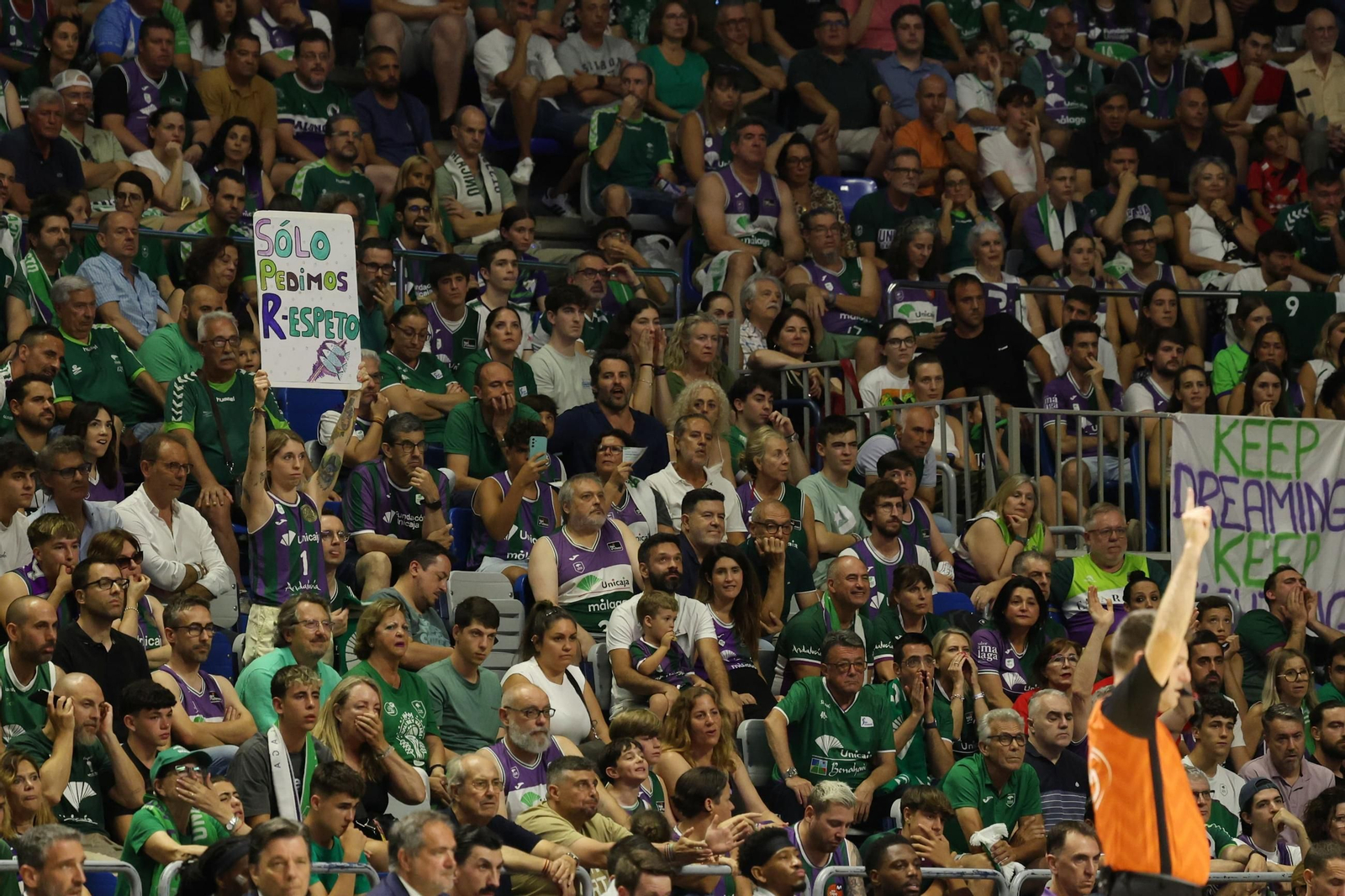 El Unicaja-Real Madrid, en fotos