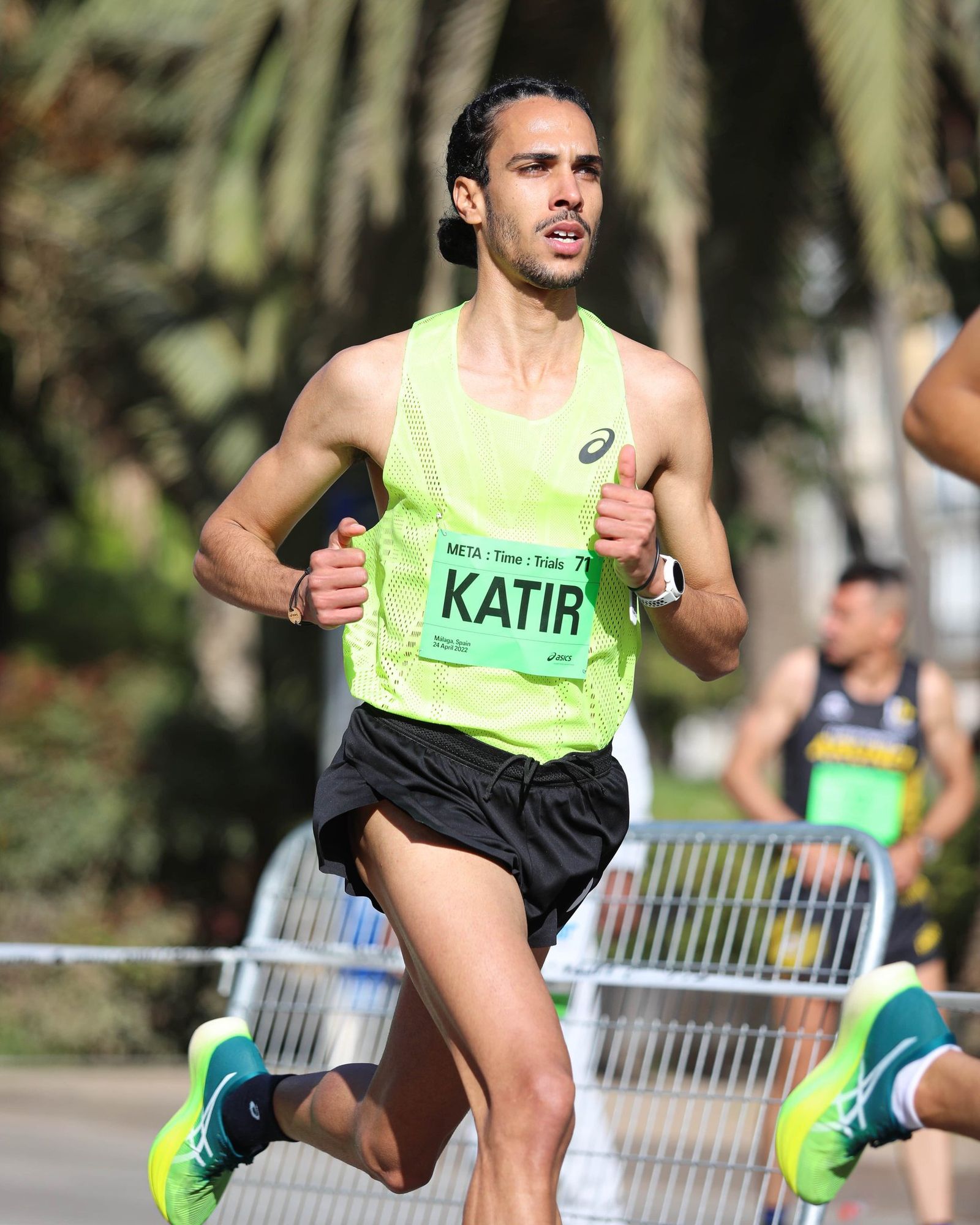 Mo Katir, en Málaga.