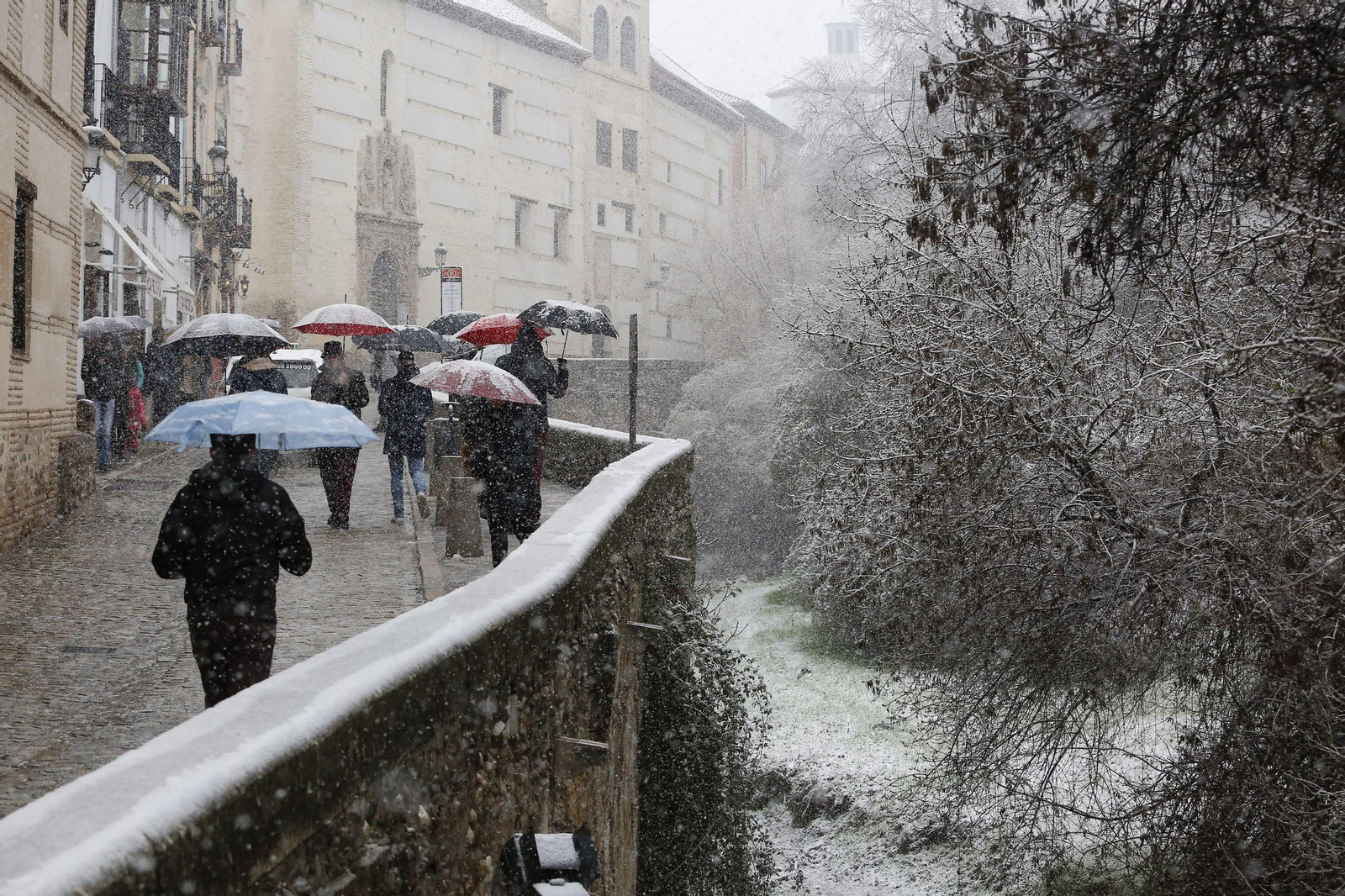 Una nevada como regalo de Reyes