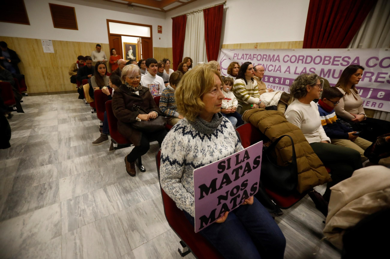 Pleno por el 25N en el Ayuntamiento de Córdoba