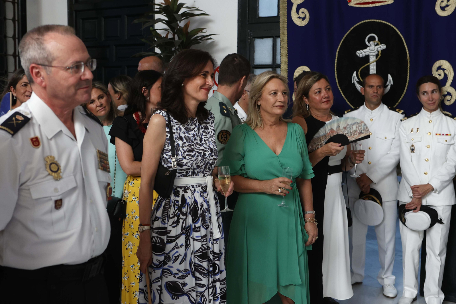 Entrega de mando de la Comandancia Naval de Sevilla al capitán de navío José Daniel González-Aller Lacalle