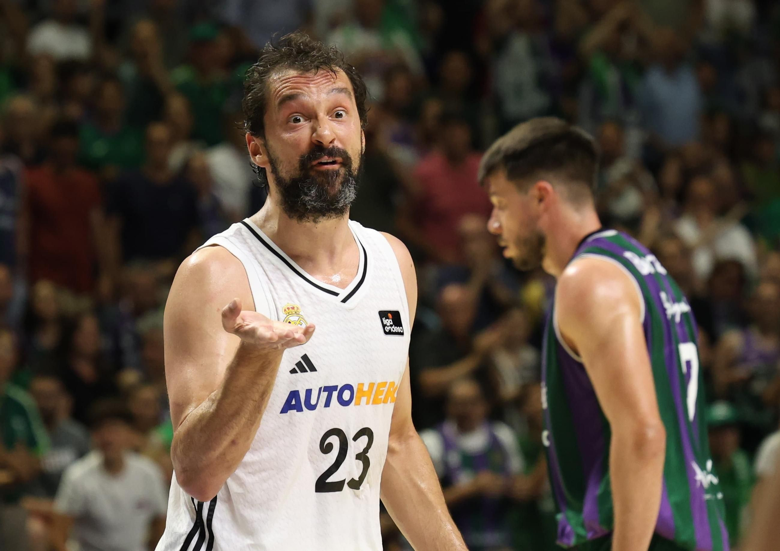 El Unicaja-Real Madrid, en fotos