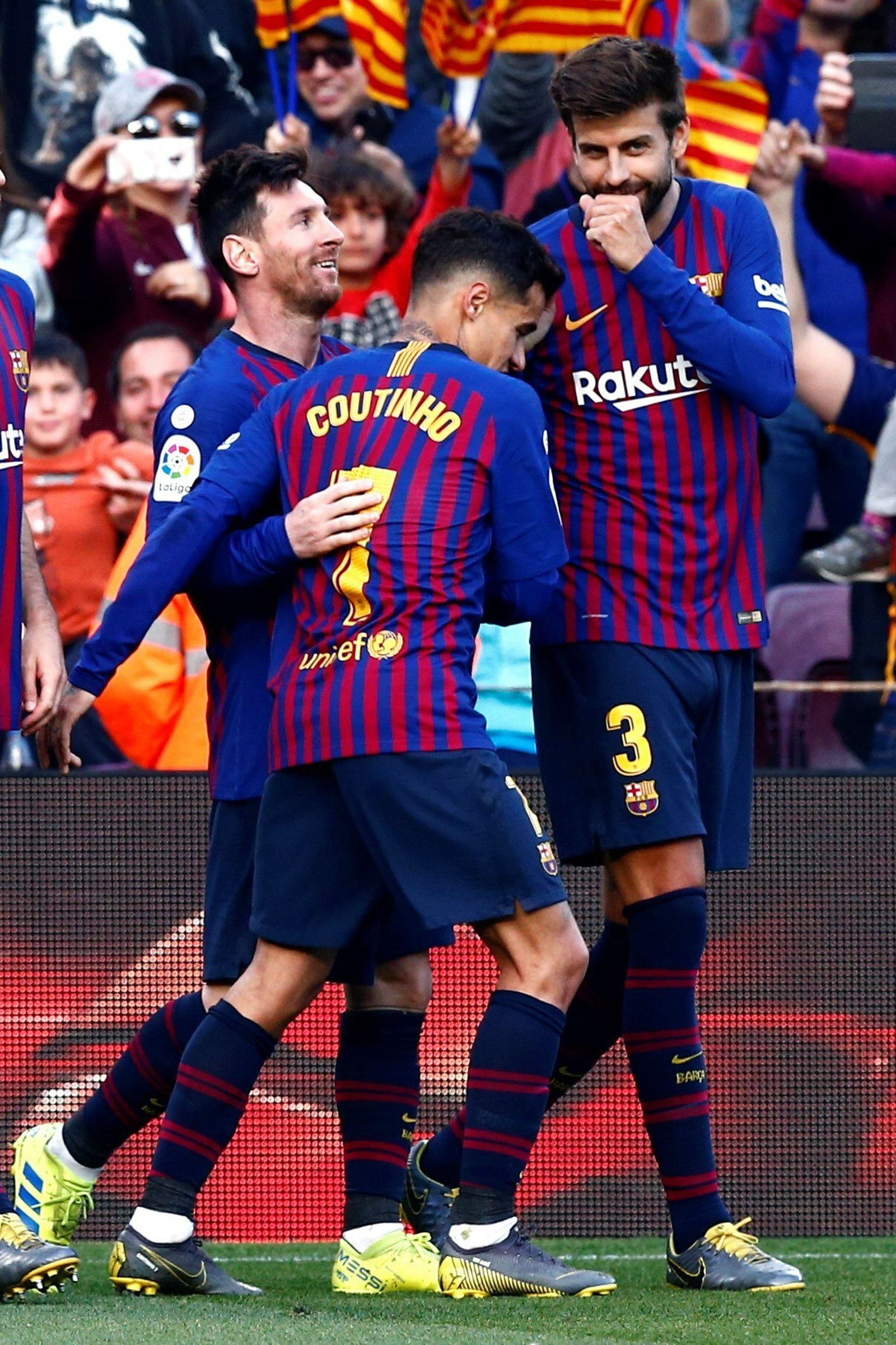 Las imágenes del Barcelona-Espanyol