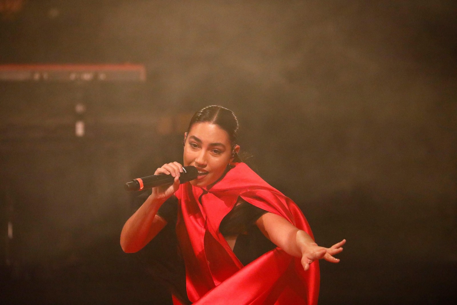 María José Llergo durante uno de sus últimos conciertos en Córdoba