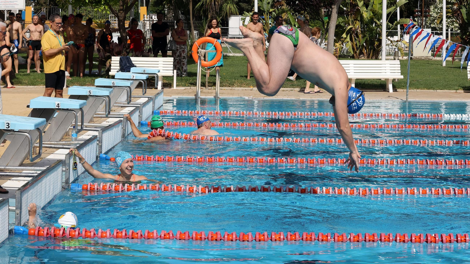 Imágenes del 55 aniversario de la Natación en Jerez