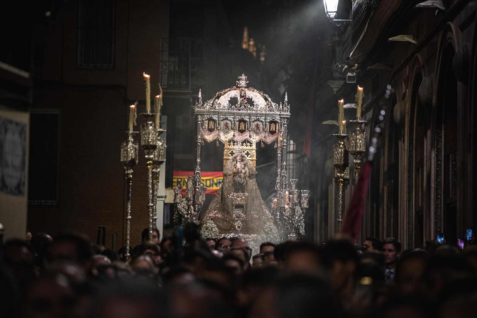 Las imágenes del regreso de la Virgen de Valme