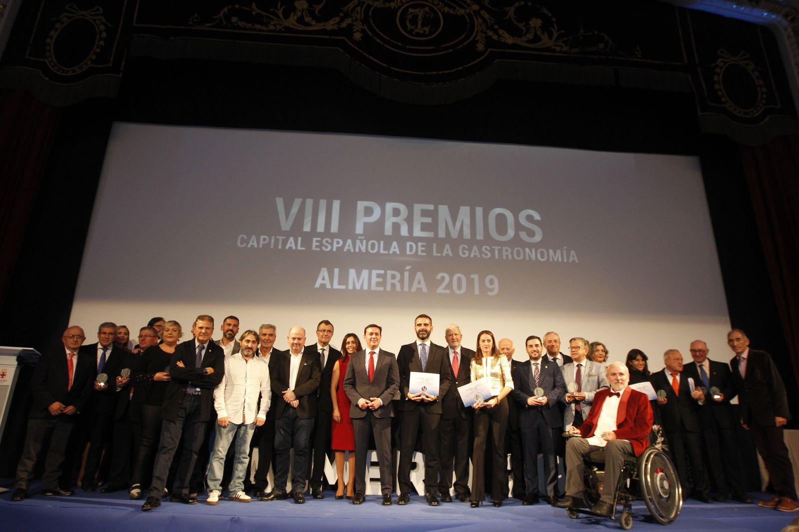 Homenaje a los impulsores de Almería como Capital Española de la Gastronomía.