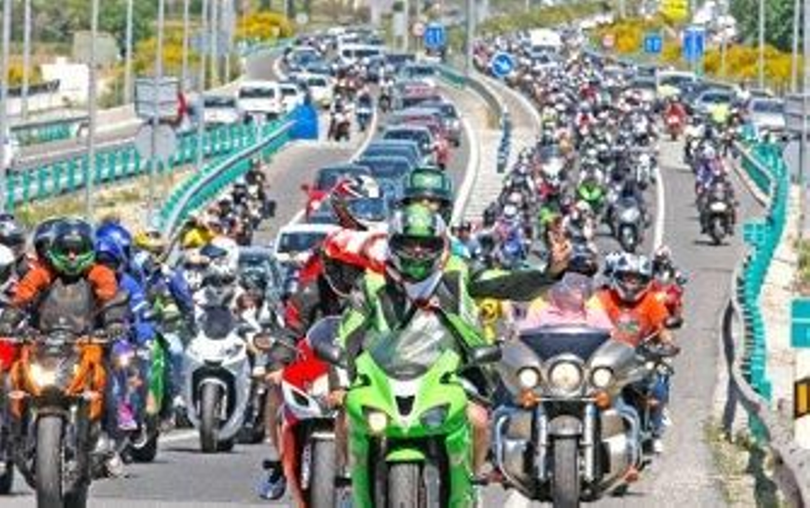 Muere un motorista en la mañana del domingo
