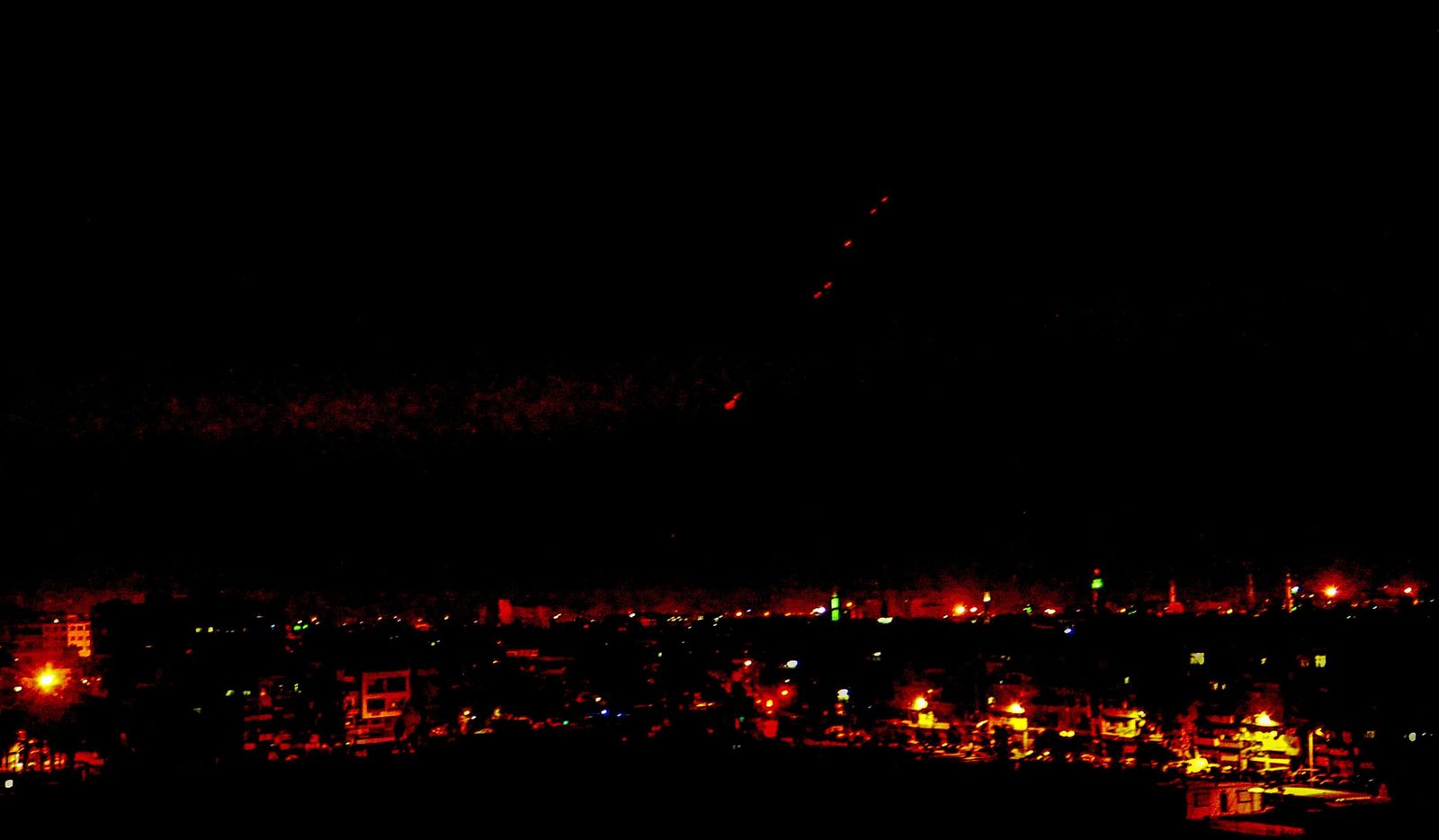 Las imágenes del bombardeo a Siria