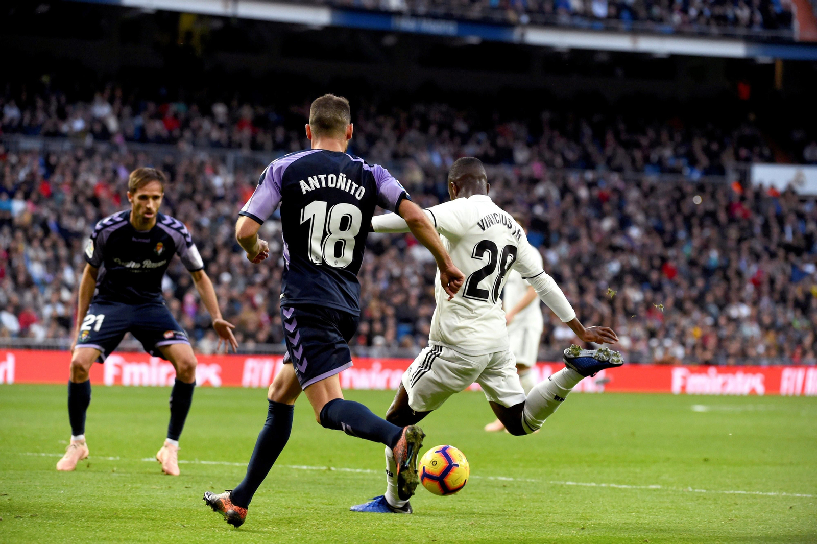 El Real Madrid-Valladolid, en imágenes