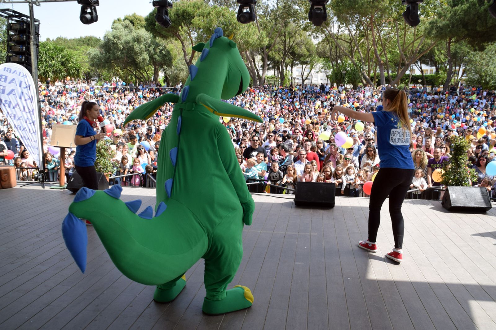 El festival de Baby Radio, en el Parque, el año pasado.