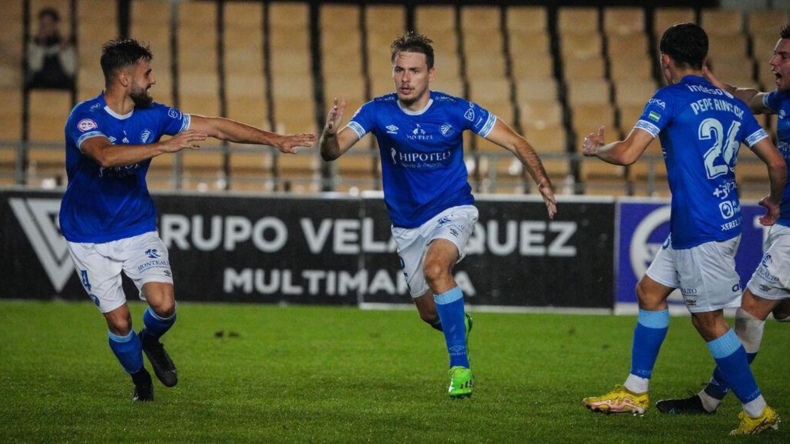 Ricky Castro, la nota positiva del Xerez DFC en esta primera vuelta.