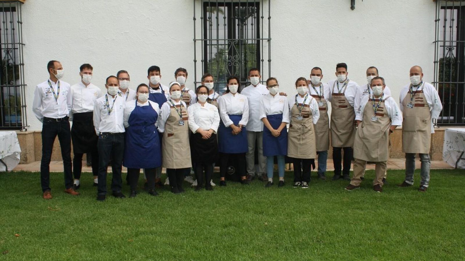 Los participantes del certamen Chef Sierra.