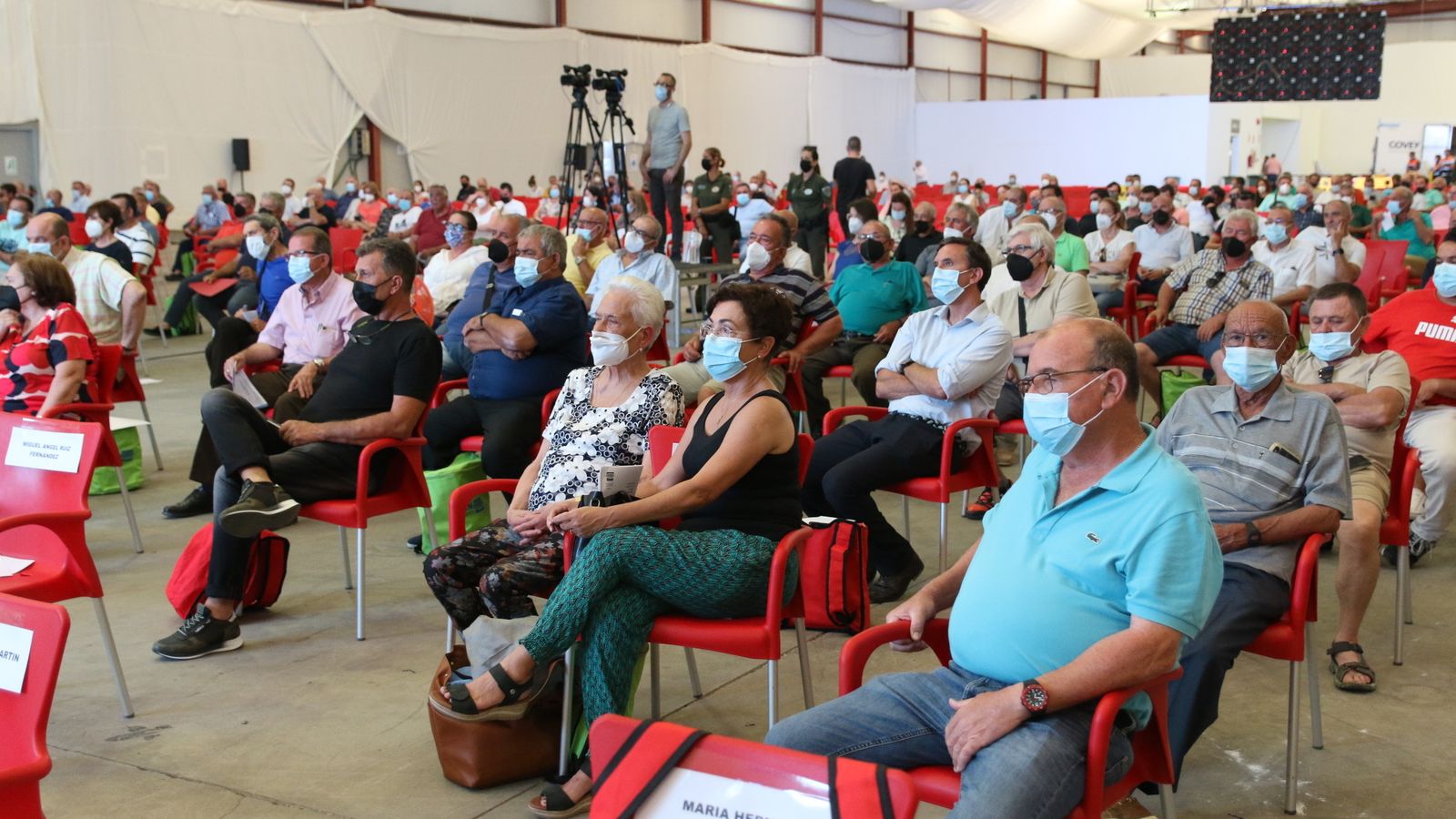 Imagen de un momento de la asamblea.