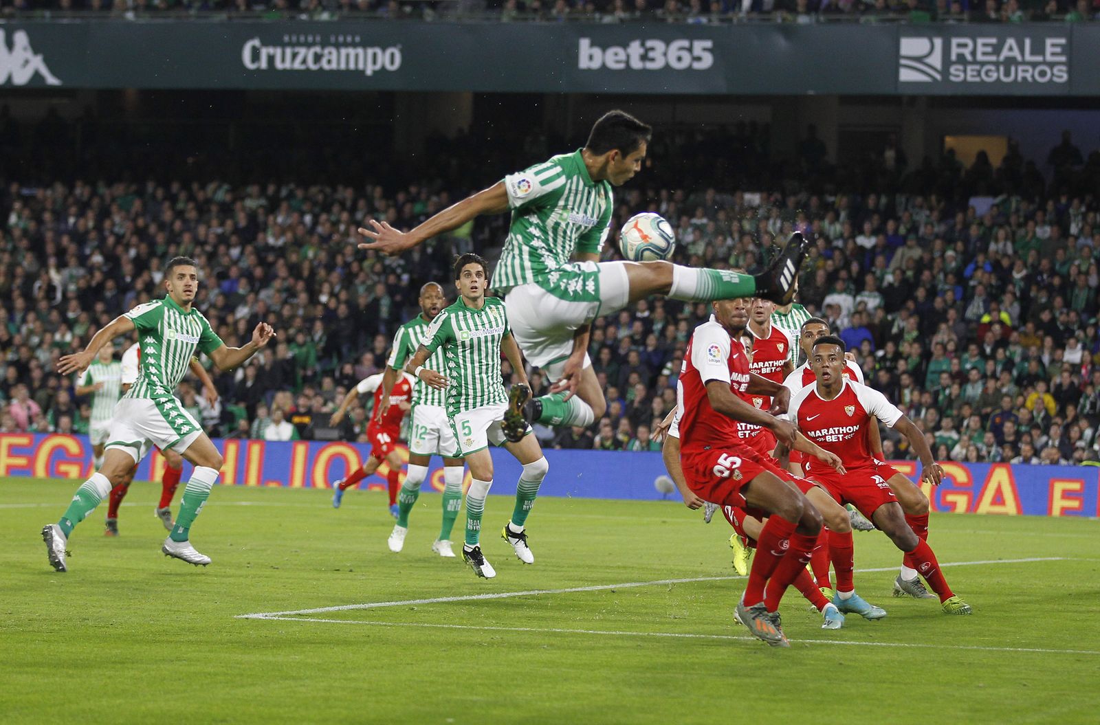 La imágenes del Betis-Sevilla fc