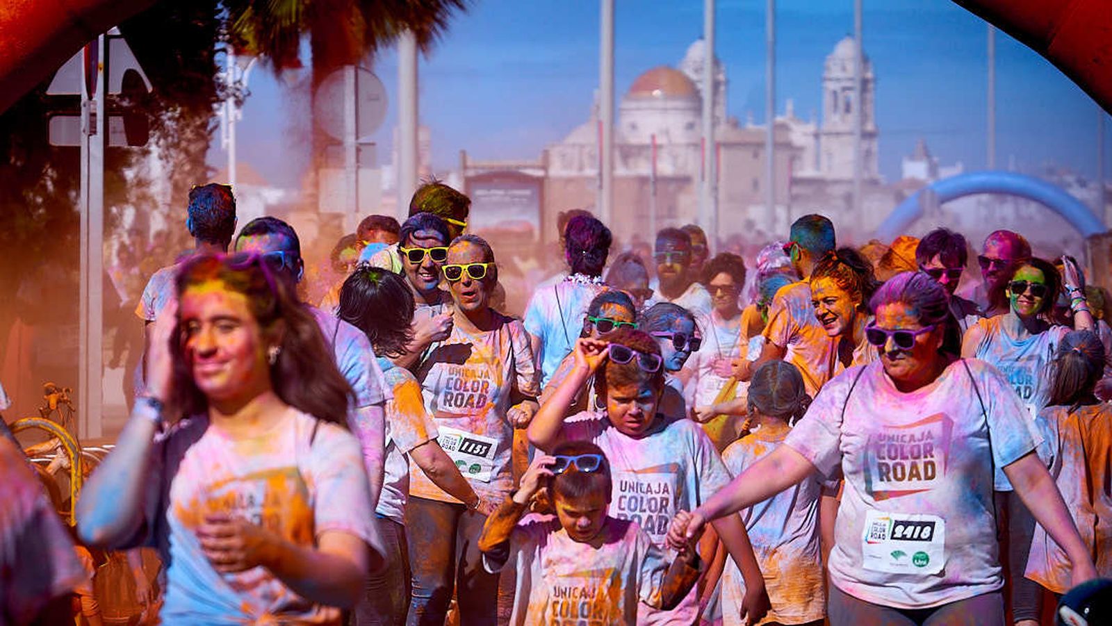 Fotografias de la Unicaja Color Road 2018 Cádiz