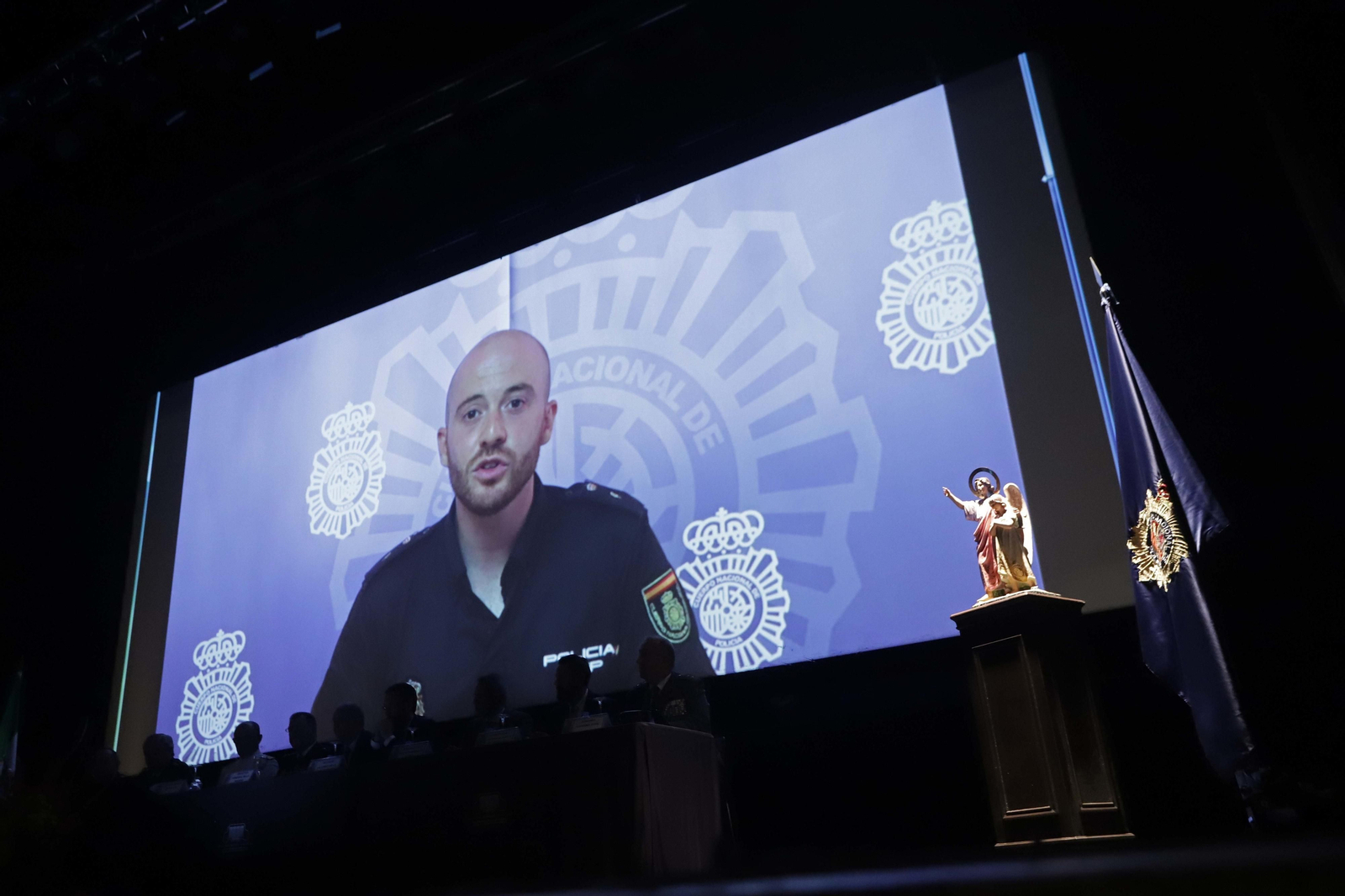 Celebración del Día de la Policía Nacional en La Línea