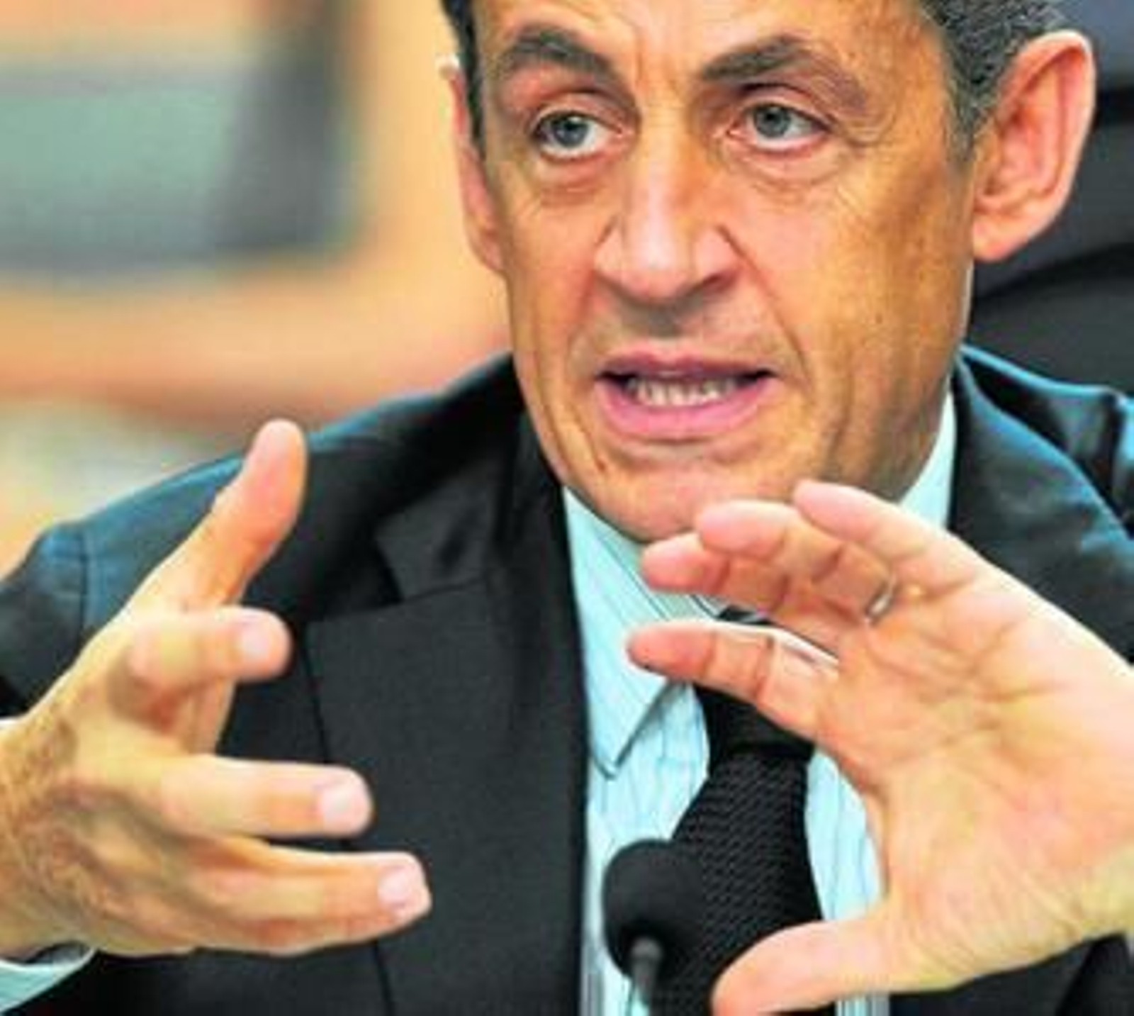 El presidente francés, Nicolas Sarkozy.