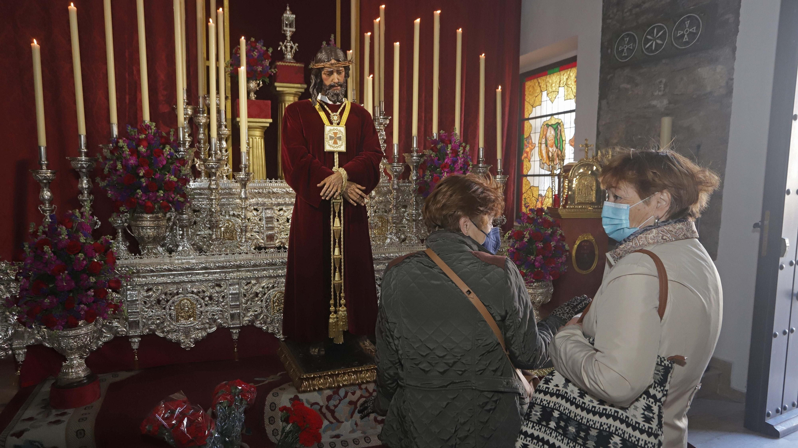 Fotos de la veneración al Cristo de Medinaceli en Algeciras