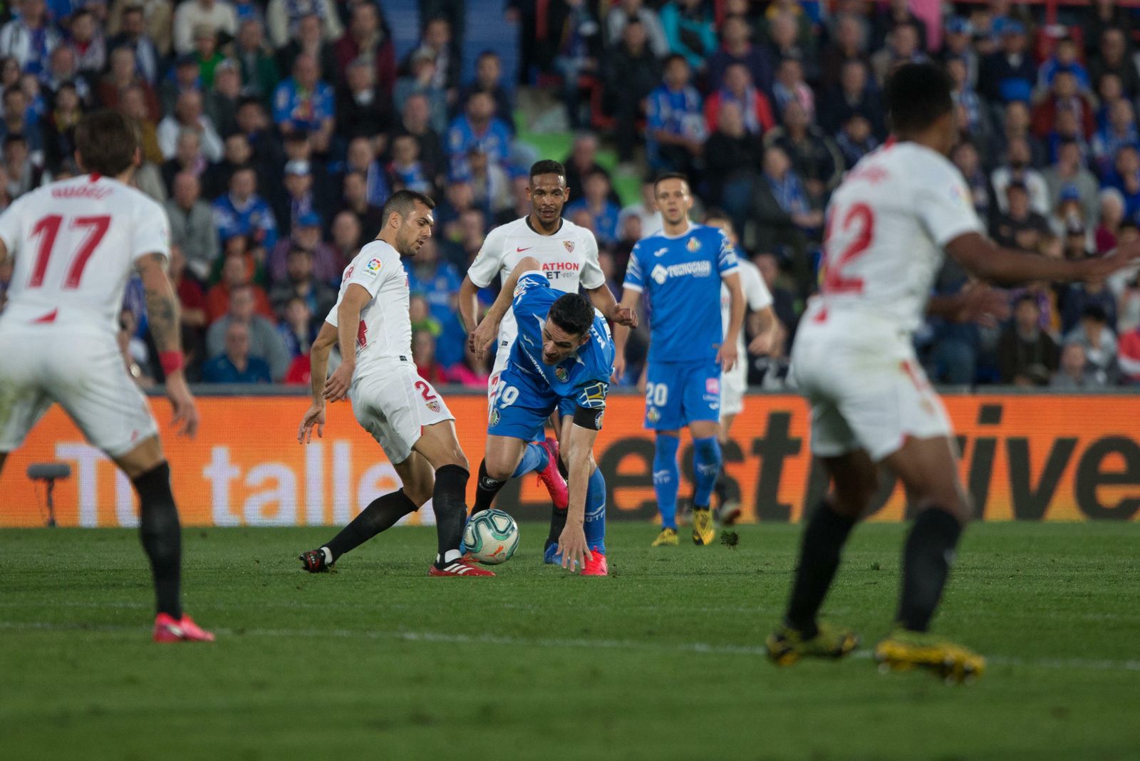 Las imágenes del Getafe-Sevilla FC