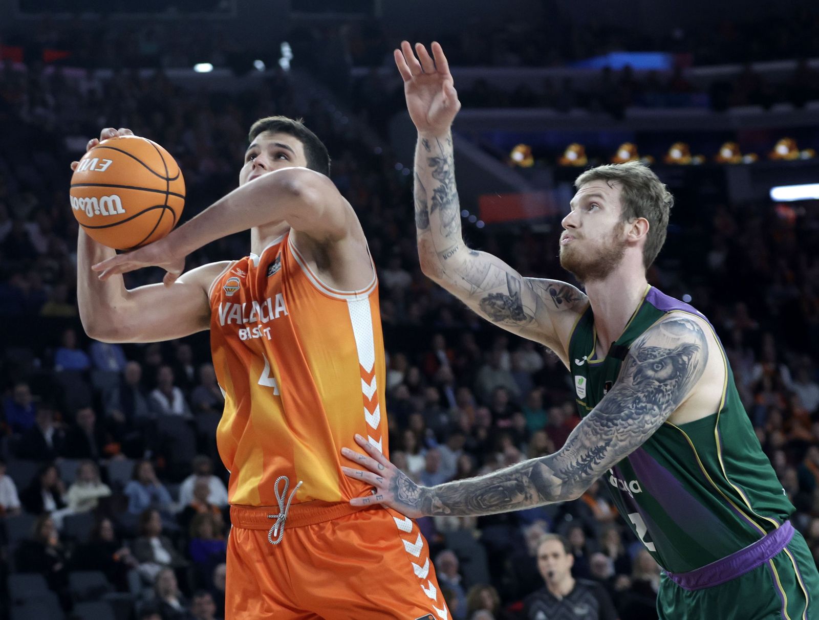 El Valencia Basket-Unicaja, en fotos