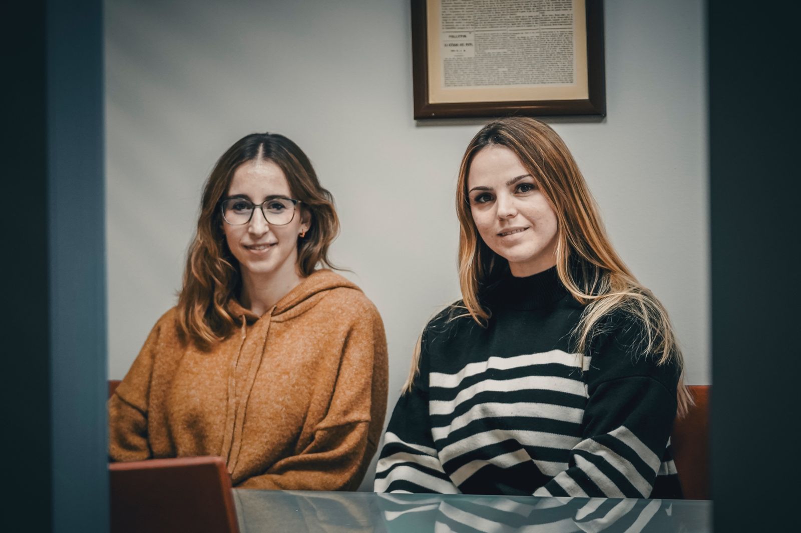 Las jugadoras Cristina Beiztegui y Amanda Guerrero, dos de las denunciantes de los abusos del entrenador.