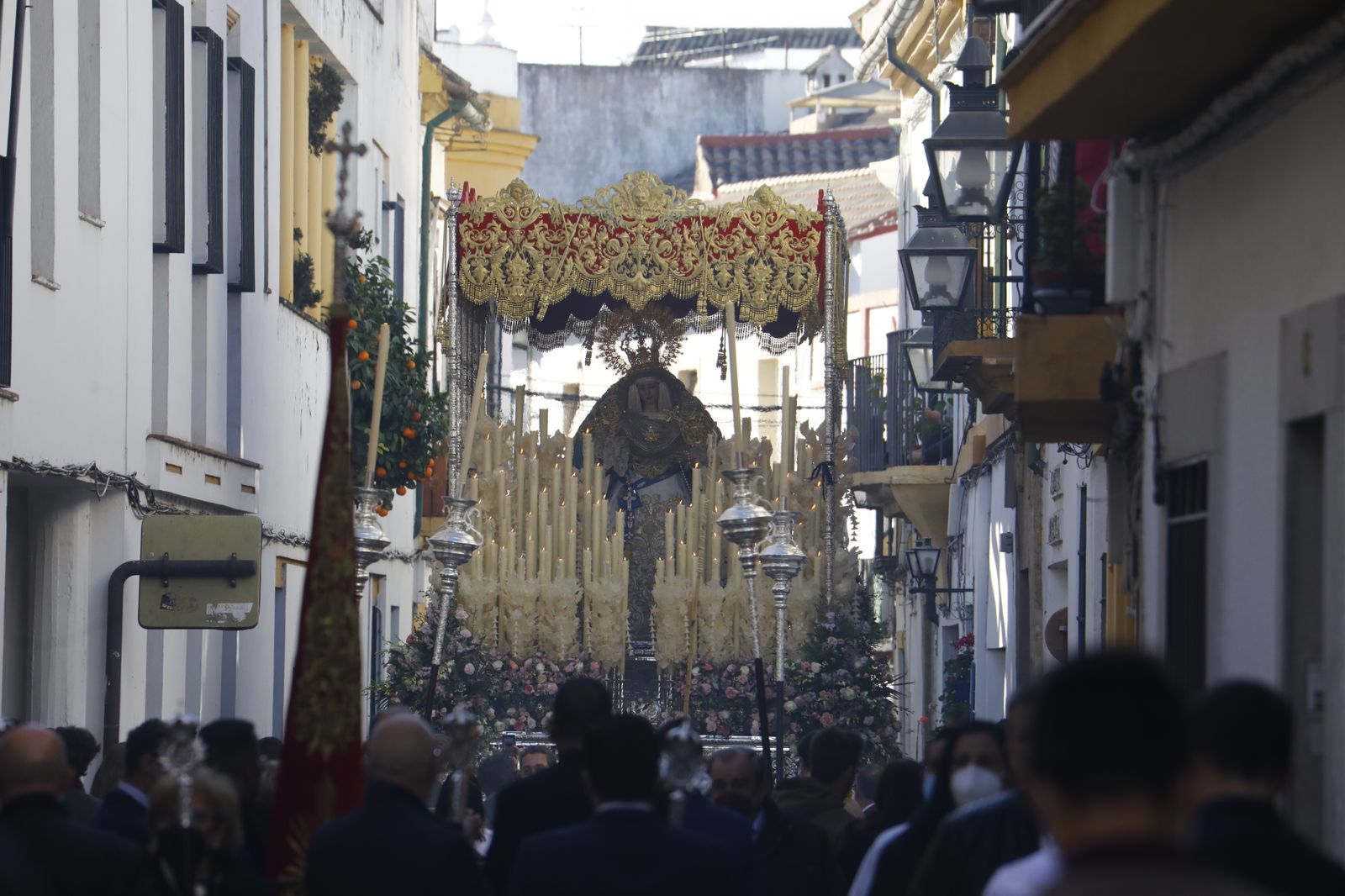La procesión extraordinaria de la Virgen de la Salud de Córdoba, en imágenes
