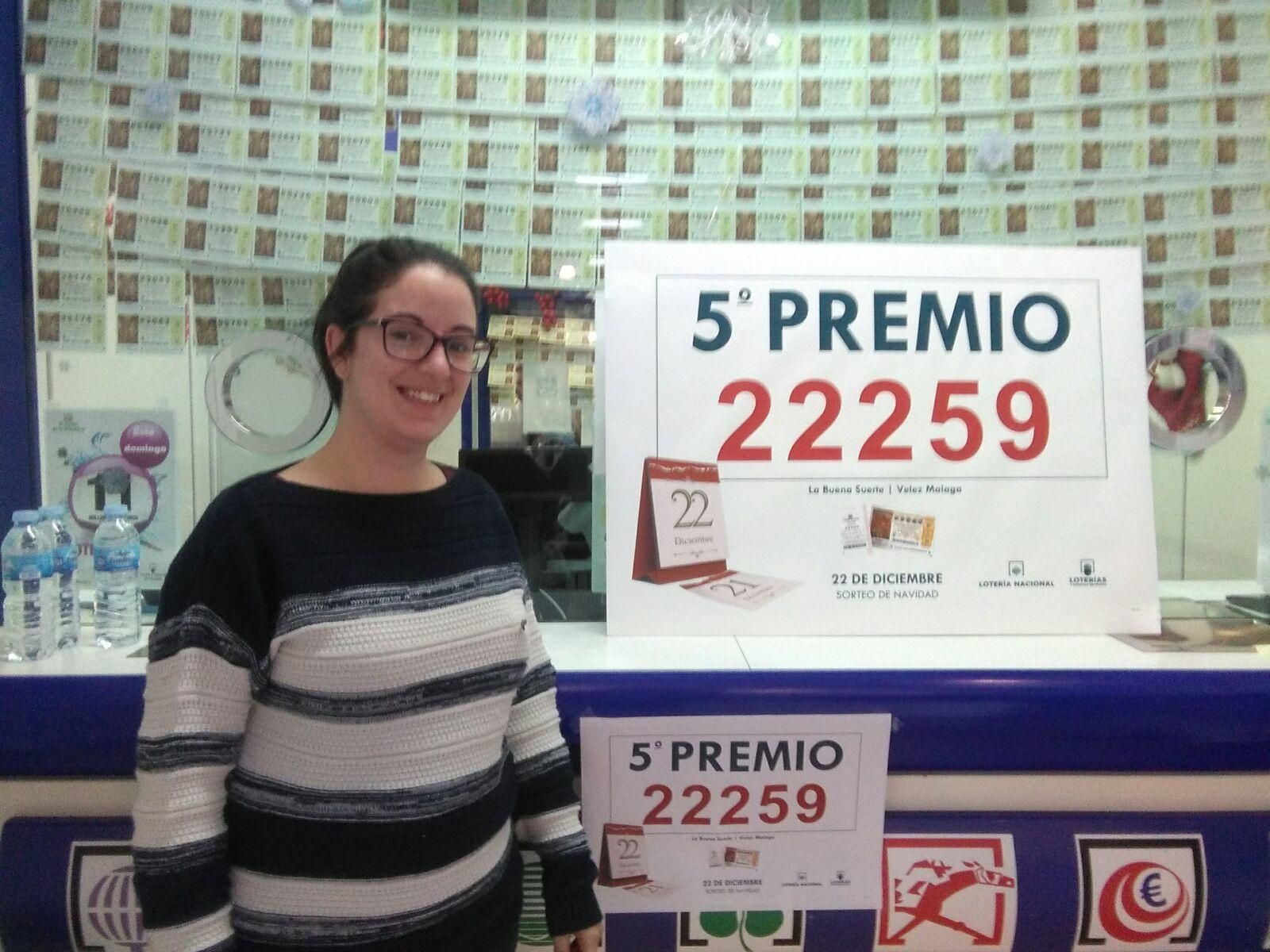 Los premiados en la Lotería de Navidad en Málaga