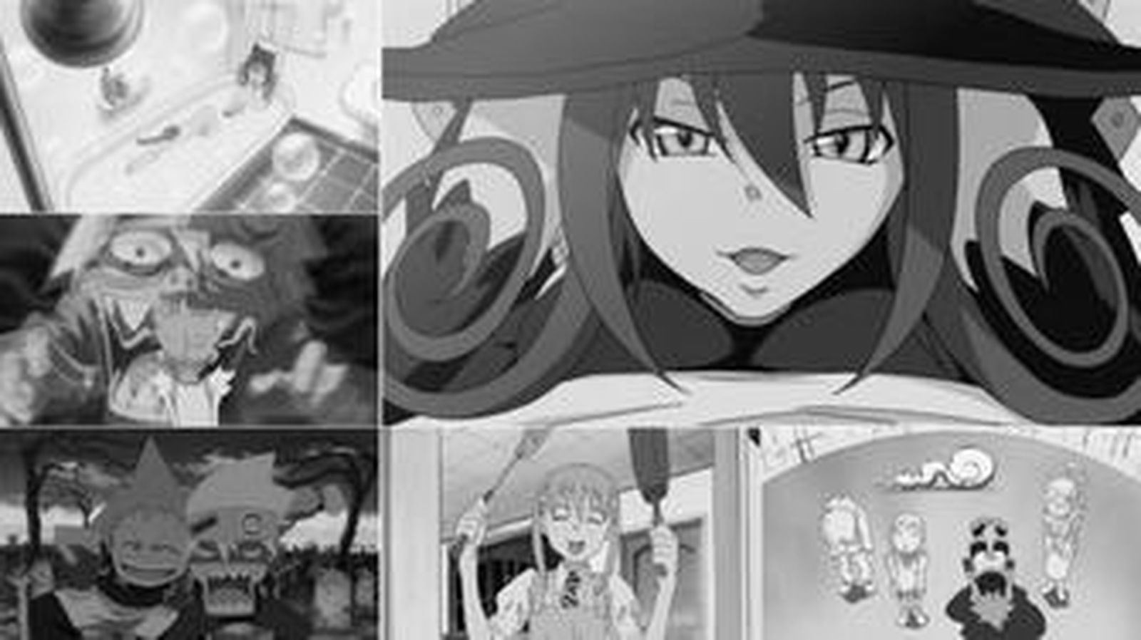 Imágenes de series de animación manga, que cada vez tiene más adeptos en la comarca.