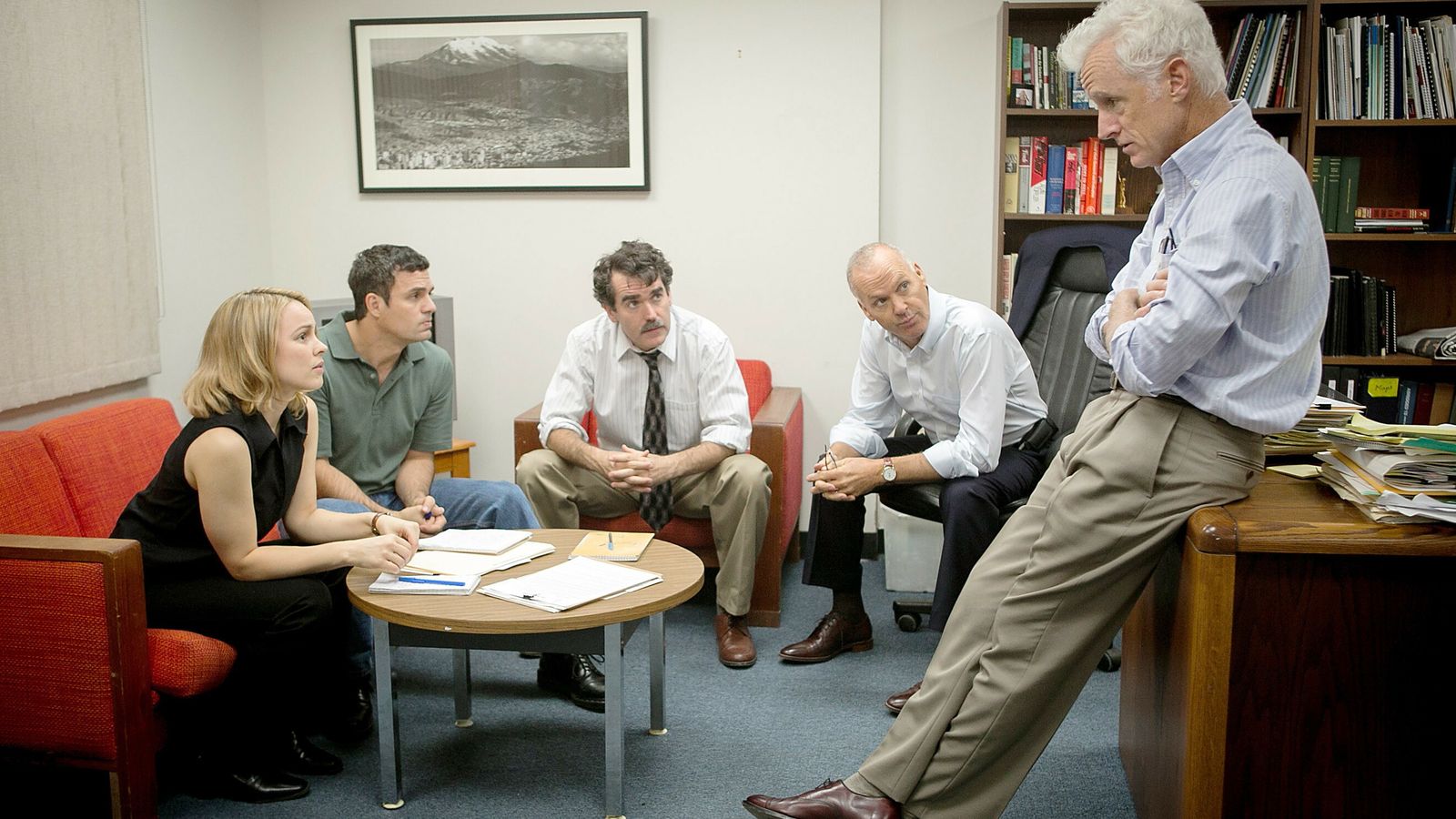 Una imagen de la oscarizada 'Spotlight', de Thomas MacCarthy.