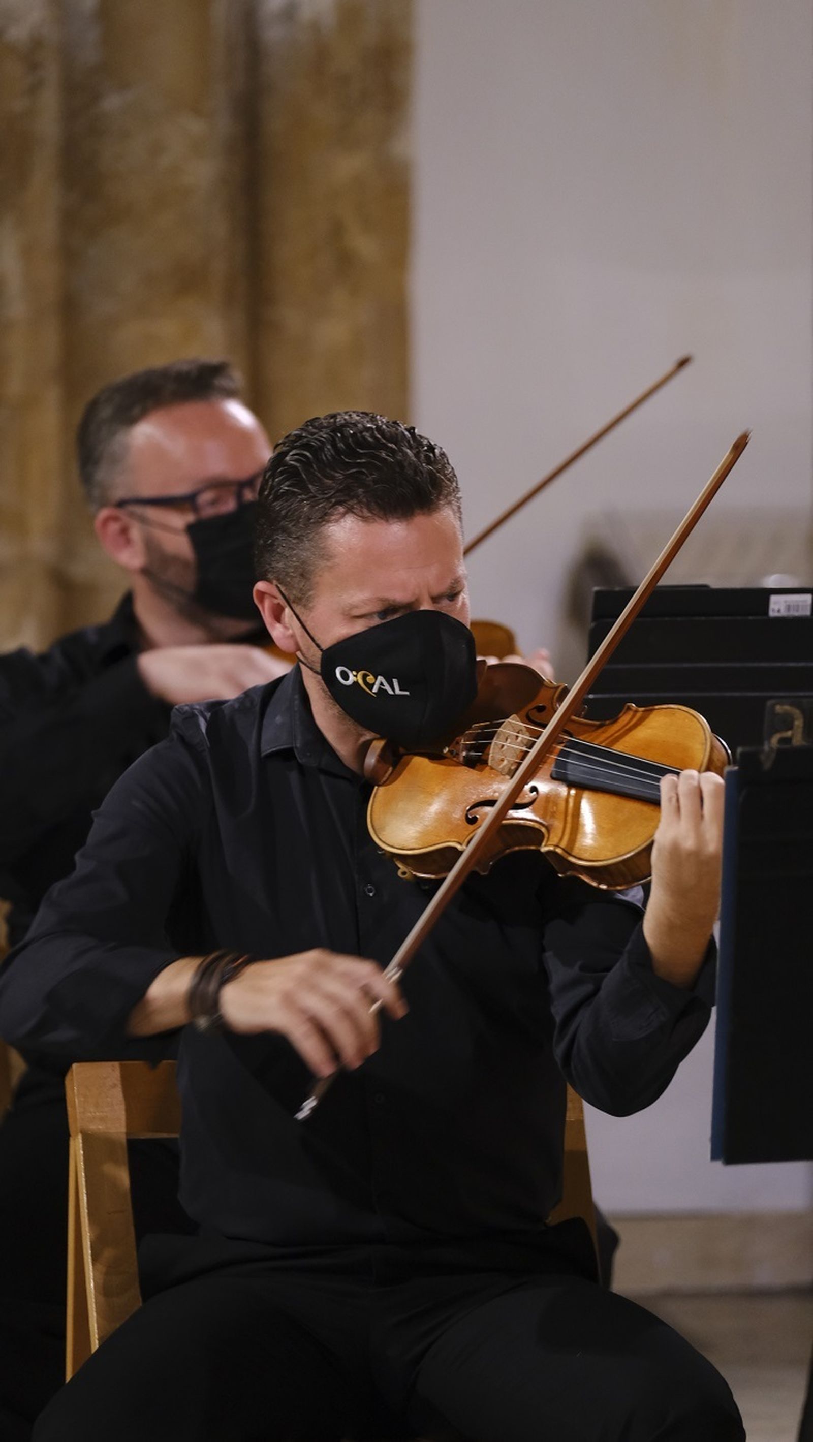 Fotogalería concierto Orquesta Ciudad de Almería y la Coral Aeonium Ensemble. Festival de Música Renacentista y Barroca de Vélez Blanco 2021.