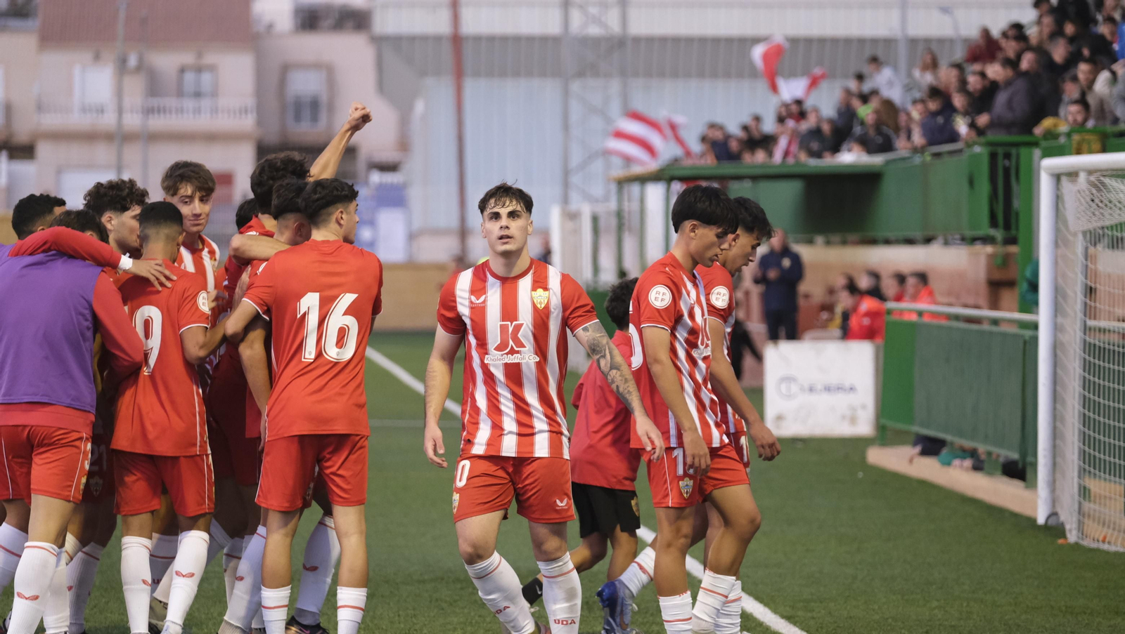 Imágenes del partido U.D. Almería-Elche C.F. de la Copa del Rey Juvenil