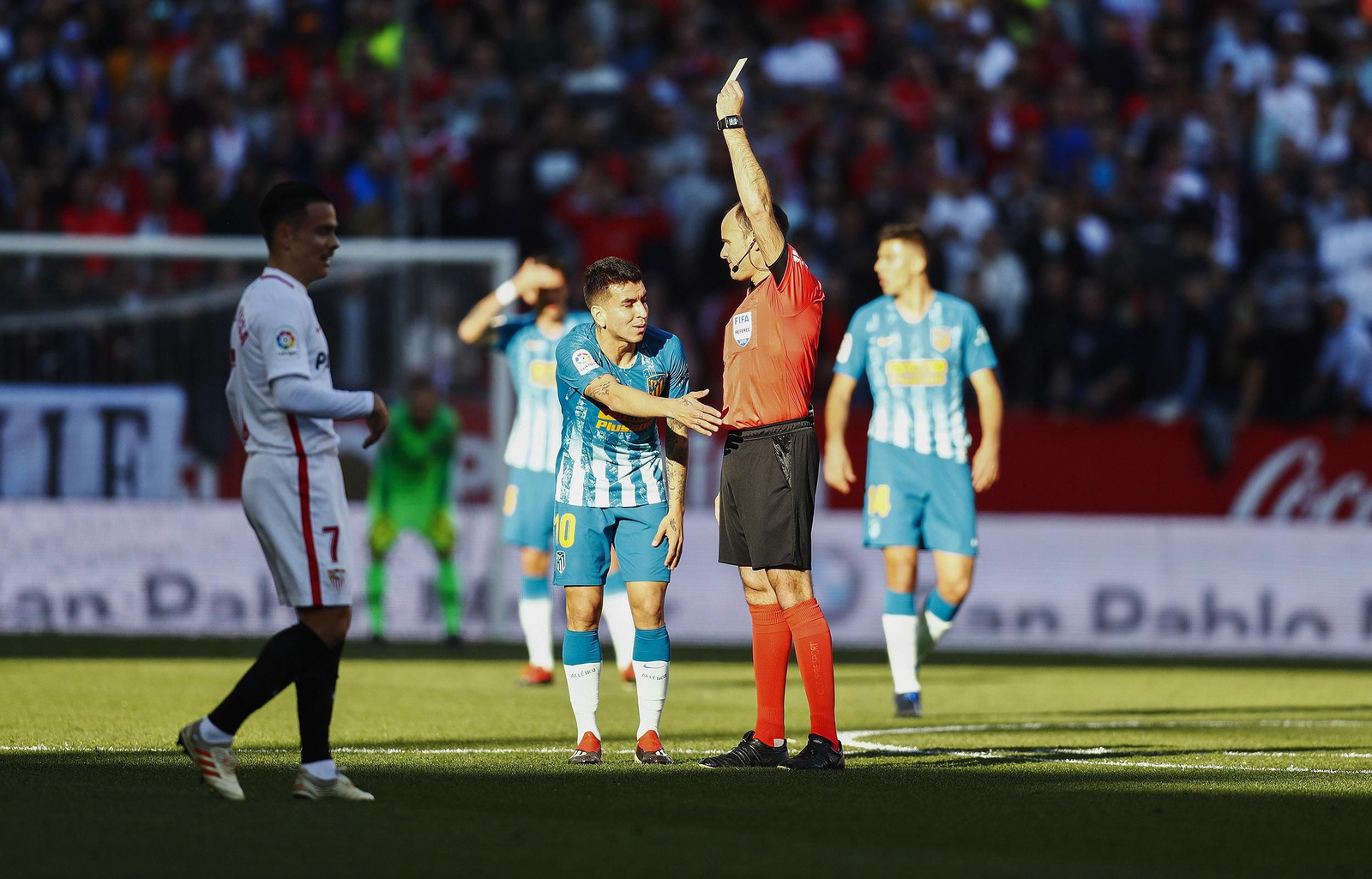 El Sevilla FC-Atlético de Madrid, en imágenes